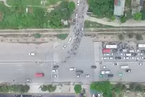 Những nút thắt giao thông Hà Nội nhìn từ trên cao