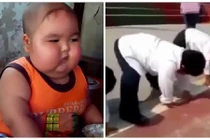 Hành động siêu dễ thương của các thiên thần mập