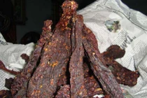 Rùng rợn công nghệ sản xuất thịt bò khô từ phổi thối 