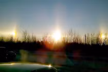 Cảnh ba “Mặt trời” xuất hiện cùng lúc, không xem hơi phí