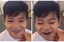 Bé trai vừa hát vừa nhổ răng cực đáng yêu