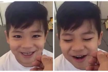 Bé trai vừa hát vừa nhổ răng cực đáng yêu