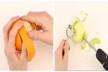 10 thủ thuật gọt trái cây cực dễ dàng