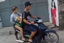 Trai xinh gái đẹp trắng trợn ăn cắp két bia ở Hà Nội