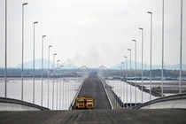 Toàn cảnh cây cầu vượt biển dài nhất Việt Nam ở Hải Phòng