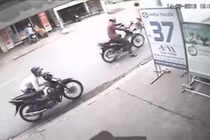 Màn trộm xe trong 5 giây ở hiệu thuốc TP HCM