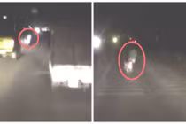 Quái xế đánh võng, khiêu khích ô tô trên cao tốc