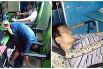 Tư thế ngủ gục có 1-0-2 của các game thủ