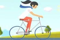 Đạp xe giúp bạn thay đổi ba vòng cơ thể