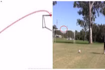 Muôn kiểu sút bóng trúng xà... điêu luyện