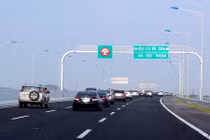 Trải nghiệm hiếm có trên đường cao tốc Hà Nội - Hải Phòng