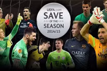 Top 10 đề cử thủ môn xuất sắc nhất châu Âu 2014/2015