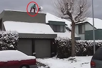 Màn trượt tuyết từ nóc nhà và cái kết bẽ bàng