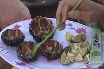 3 món ăn bổ dưỡng ngon ứa nước miếng từ nhím biển