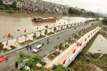 Cây cầu 80 tỷ lập kỷ lục Việt Nam về thời gian thi công