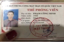 Tạp chí Mặt trận phát hiện nhiều giấy giới thiệu, thẻ phóng viên sai quy định