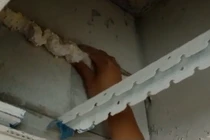 Hà Nội: Chung cư Happy Star Tower xây tường bằng nilon và xốp