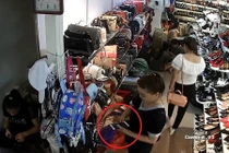 Video: “Nữ quái” trộm điện thoại nhanh như chớp trong cửa hàng