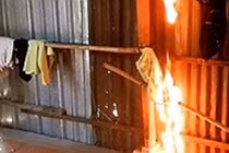 Tìm ra nguyên nhân khiến căn nhà liên tục bốc cháy ở Đồng Tháp