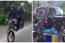 Ngỡ ngàng với độc chiêu vào ô tô xuyên qua cửa kính