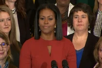Nghẹn ngào trước lời tạm biệt của đệ nhất phu nhân Michelle Obama