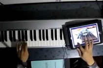 Chơi nhạc cùng lúc trên iPad và Piano cực đỉnh