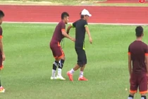 “Chộp” những khoảnh khắc hài hước của U23 Việt Nam