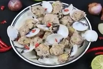 Hướng dẫn làm ngao nhồi tôm thịt hấp thơm ngon hấp dẫn