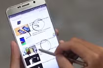 Cách chụp màn hình bằng tay trên Galaxy Note 5