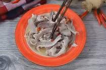 Hướng dẫn cách làm món dạ dày ngâm sả ớt