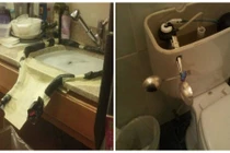 Muôn kiểu tự chế hài khó đỡ (9)