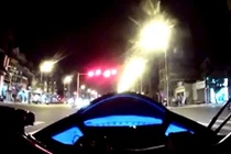 Chạy mô tô 169km/h trên đường Hà Nội, thách thức CSGT