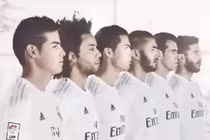 Tiết lộ mẫu áo đấu của Real Madrid mùa giải 2015/2016