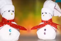 Video: Tự tay làm người tuyết và cây thông Noel vô cùng đẹp mắt