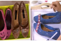 Mẹo biến hóa giày cũ thành giày mới trong nháy mắt