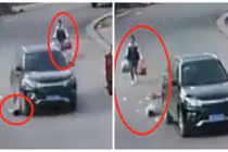 Mẹ vô ý để con băng qua đường và cái kết kinh hoàng