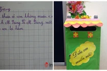 Hồn nhiên thư đề nghị của học trò gửi cô chủ nhiệm