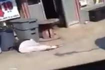 Người phụ nữ say rượu và pha tiếp đất không an toàn