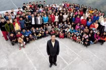 Cuộc sống của người đàn ông có 39 vợ ở chung một nhà