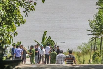 Công an dựng hiện trường vụ nữ phóng viên Đặng Tuyền tử vong