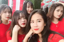 Dàn thiếu nữ bê tráp xinh như hot girl ở Lào Cai