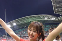 Quá xinh đẹp và nóng bỏng, nữ sinh gây sốt ở World Cup