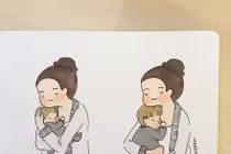 Ai cũng muốn trở thành 'mẹ bỉm sữa' sau khi xem bộ tranh này