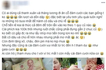Dành cả tuổi thanh xuân để đi ăn cưới và nghĩ trò 'troll' cô dâu chú rể