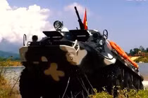 Ngạc nhiên: Cty dân sự Việt Nam sản xuất lốp xe thiết giáp