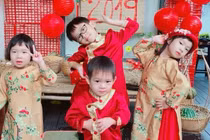 Loạt ảnh 4 nhóc tì nhà Lý Hải - Minh Hà đáng yêu lịm tim