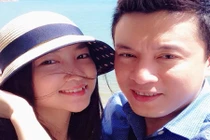 Lam Trường quấn quýt vợ sắp cưới xinh như hot girl