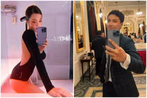 Xả ảnh nuột ở nhà tắm, Khả Ngân lộ "hint" ở cùng Thanh Sơn?