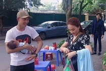 Tiết lộ về cậu bé đóng con của cặp Thư - Vũ "Về nhà đi con"