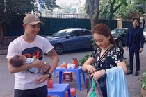 Tiết lộ về cậu bé đóng con của cặp Thư - Vũ "Về nhà đi con"